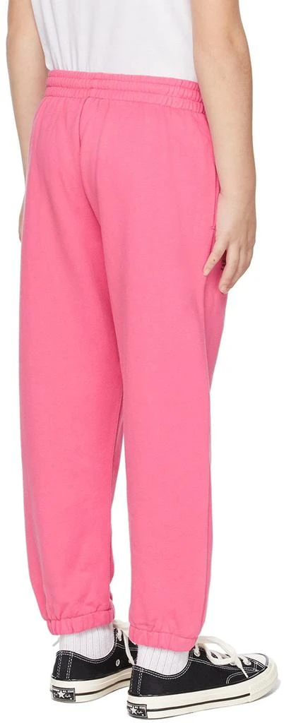 PANGAIA Kids Pink Organic Cotton 365 Track Pants 4