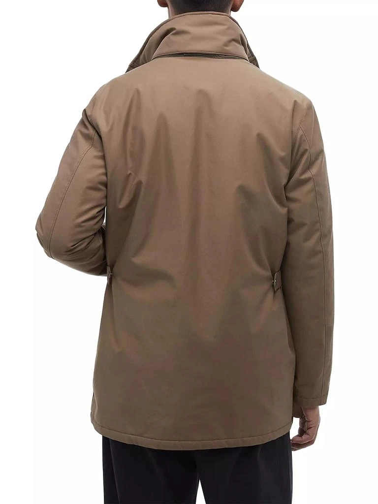 Barbour Border Showerproof Waxed Jacket 4