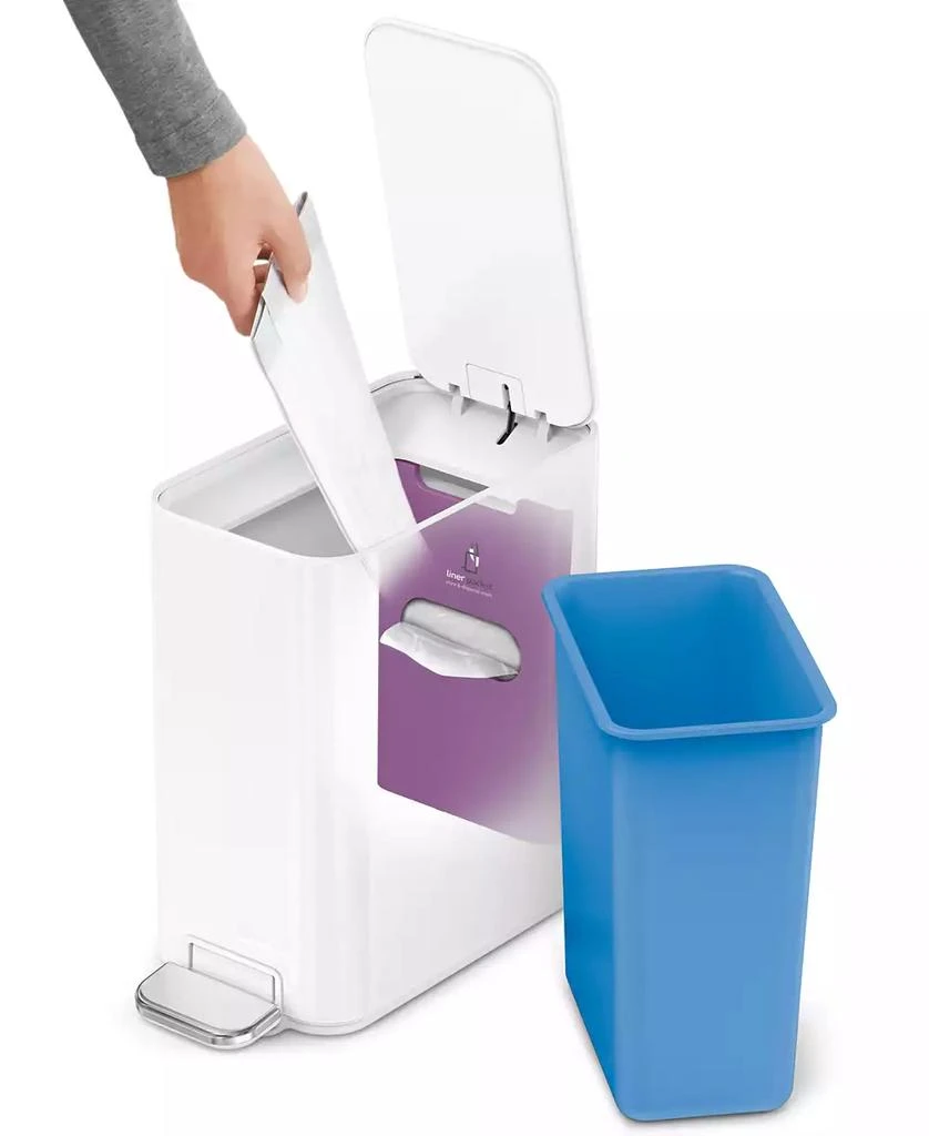 simplehuman Slim Step Can, 5 Liter 5