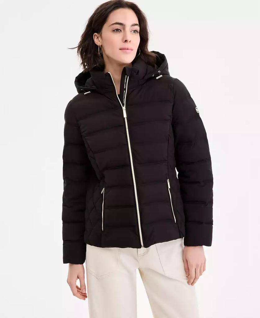 Michael Kors Women's Hooded Packable Puffer Coat, Exclusively at Macy's, P/XXS-XX