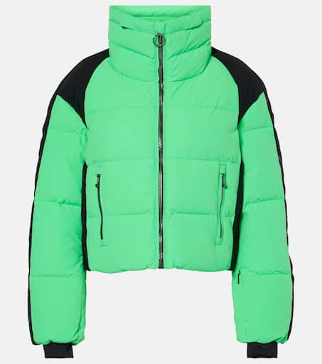 Fusalp Navy paneled ski jacket