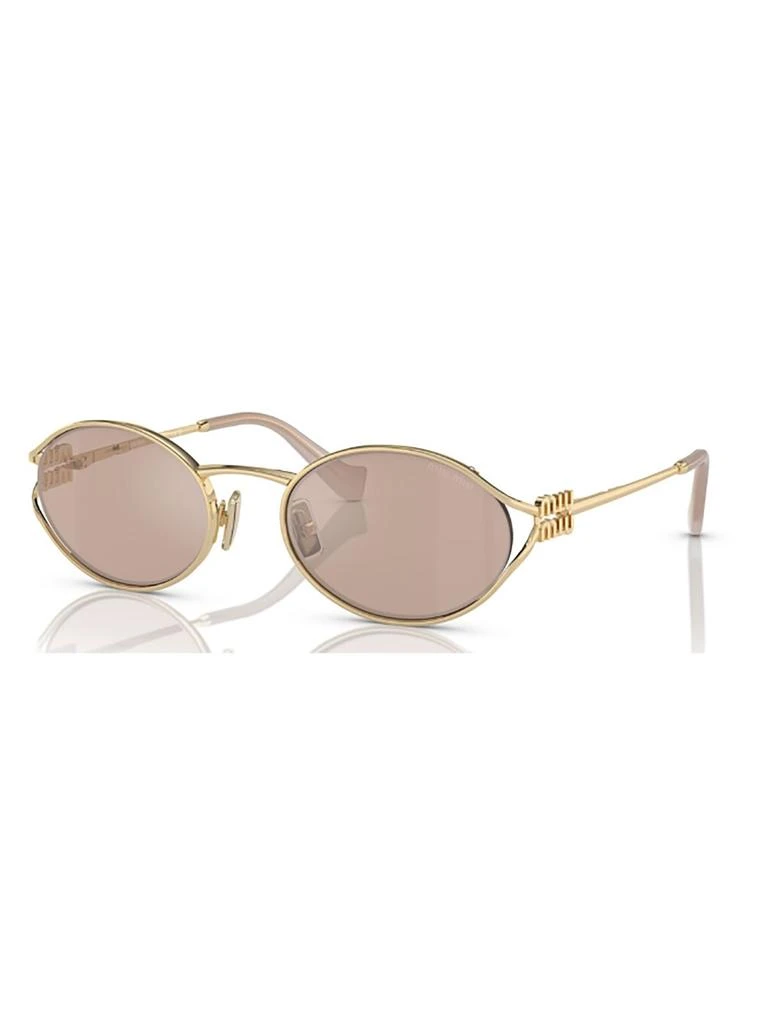 Miu Miu Eyewear Miu Miu Eyewear Oval Frame Sunglasses 2