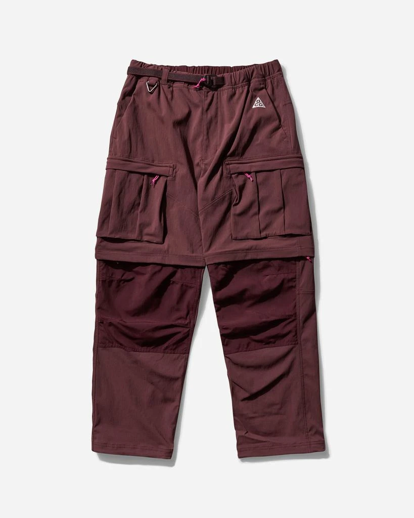 NIKE Men's ACG Smith Summit Cargo Pants Burgundy Crush 1