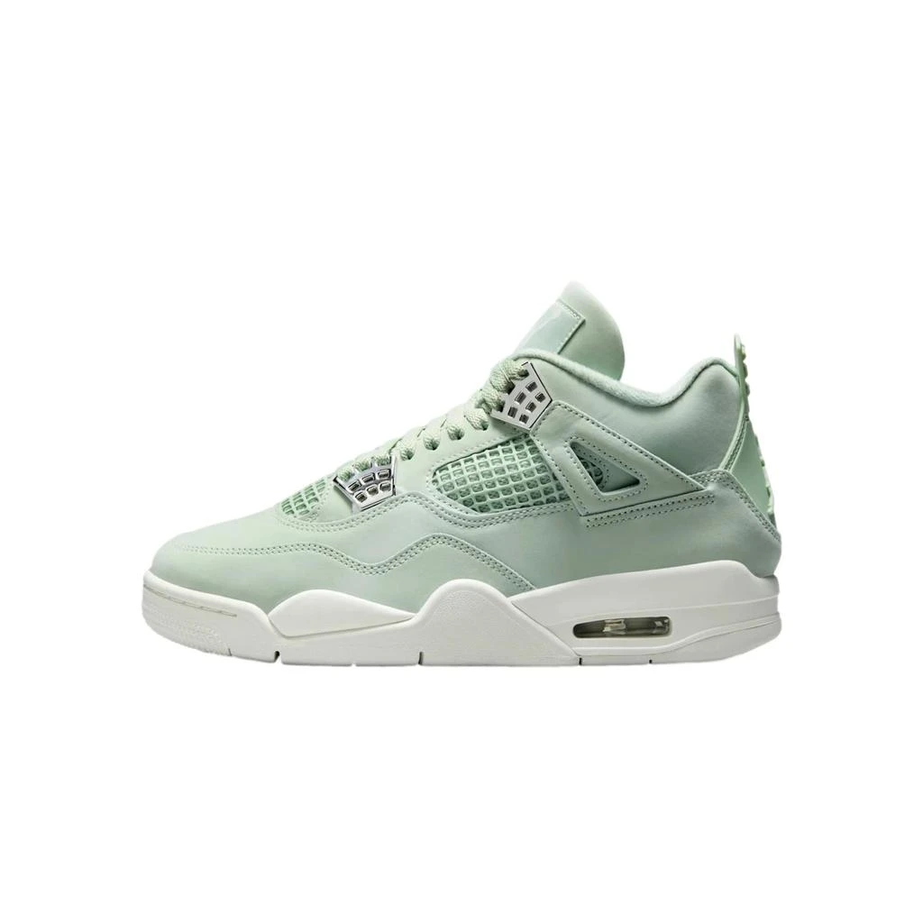 NIKE Jordan 4 Retro Seafoam/Sail-Metallic Silver  HV4384-003 Toddler 1