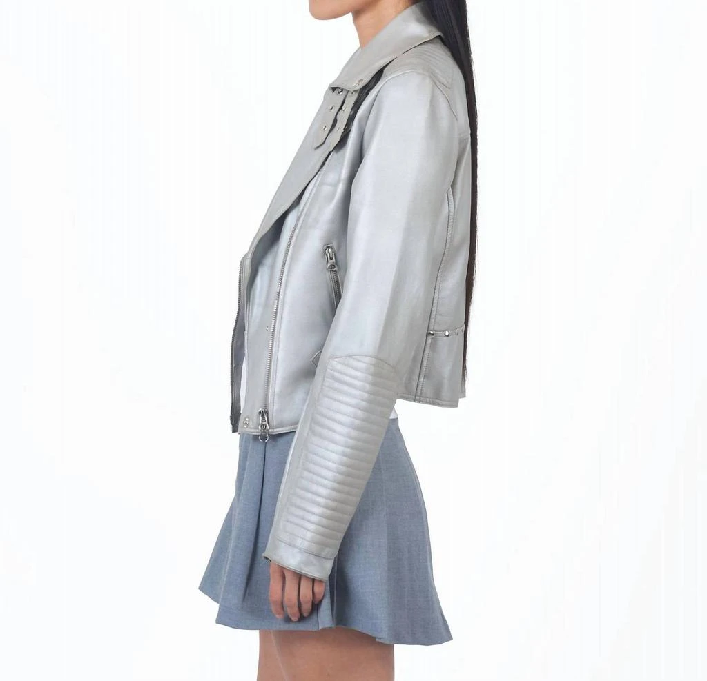 JKT NYC Jkt Nyc - Harley Metallic Leather Jacket 3