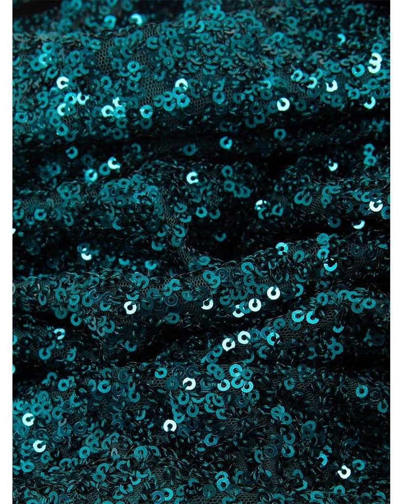 HOBBS LONDON Bette Tie-Waist Sequin Dress 8