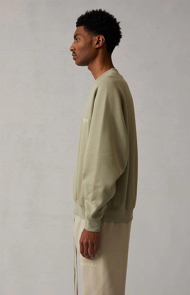Essentials Sea Foam Crew Neck Sweatshirt 3
