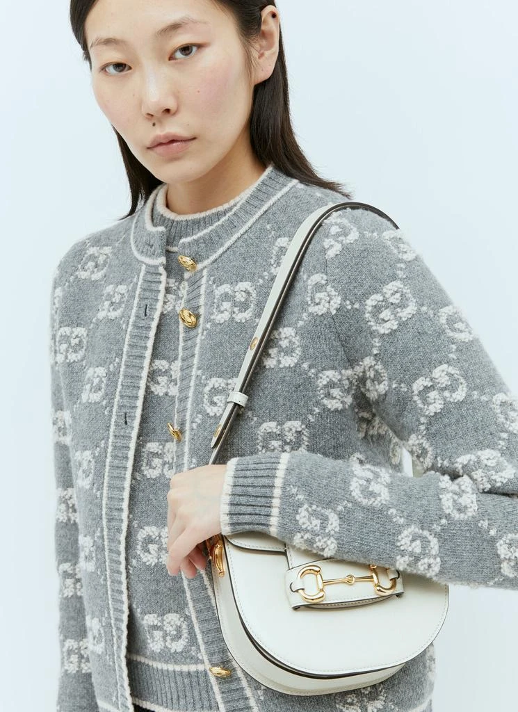 Gucci Horsebit 1955 Mini Rounded Shoulder Bag 2
