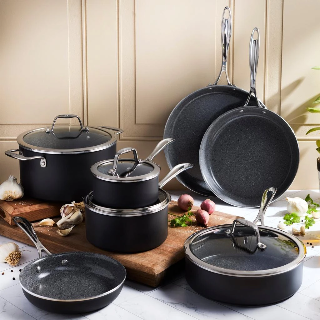 Henckels Capri Ceramic 11-pc Aluminum Ceramic Nonstick Cookware Set 2