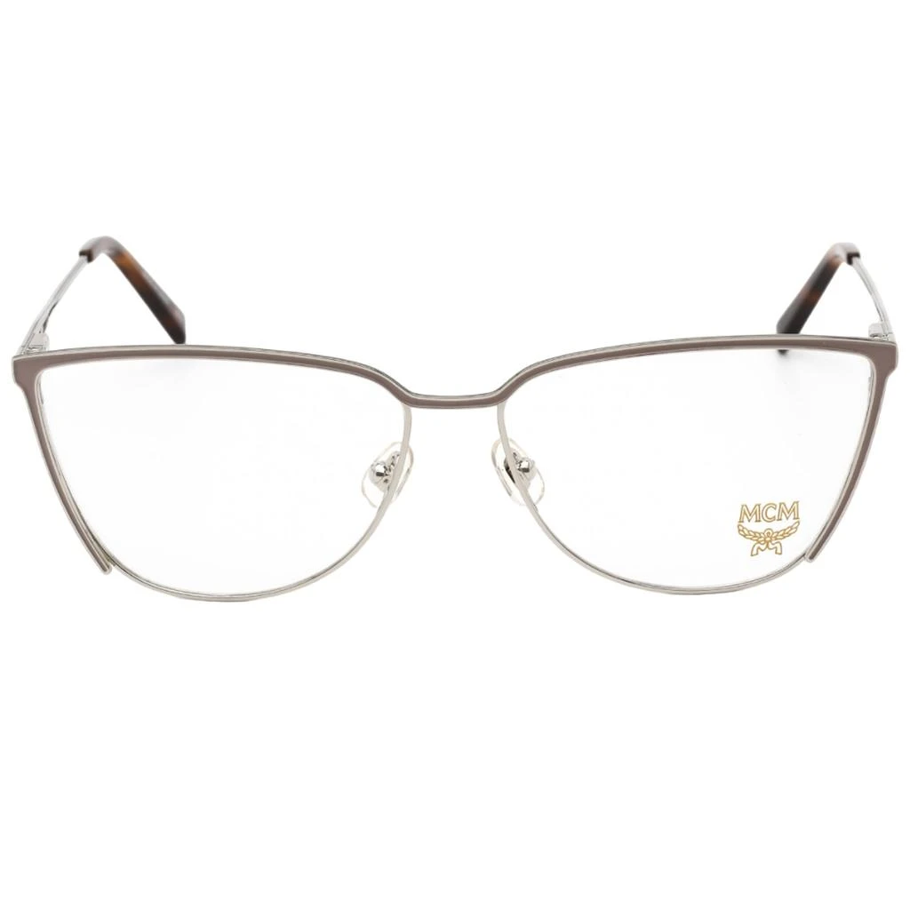 MCM MCM Women's Eyeglasses - Clear Demo Lens Nude Full Rim Metal Frame | MCM2135 290 2