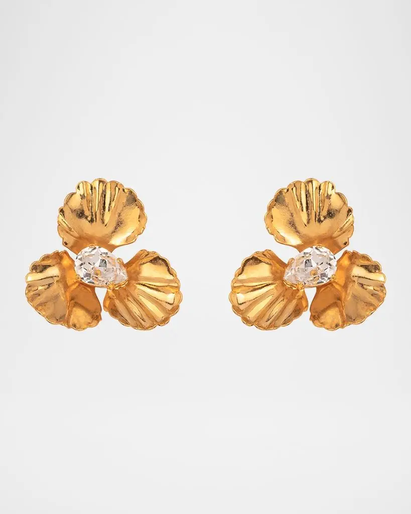 Jennifer Behr Caelyn Flower Earrings