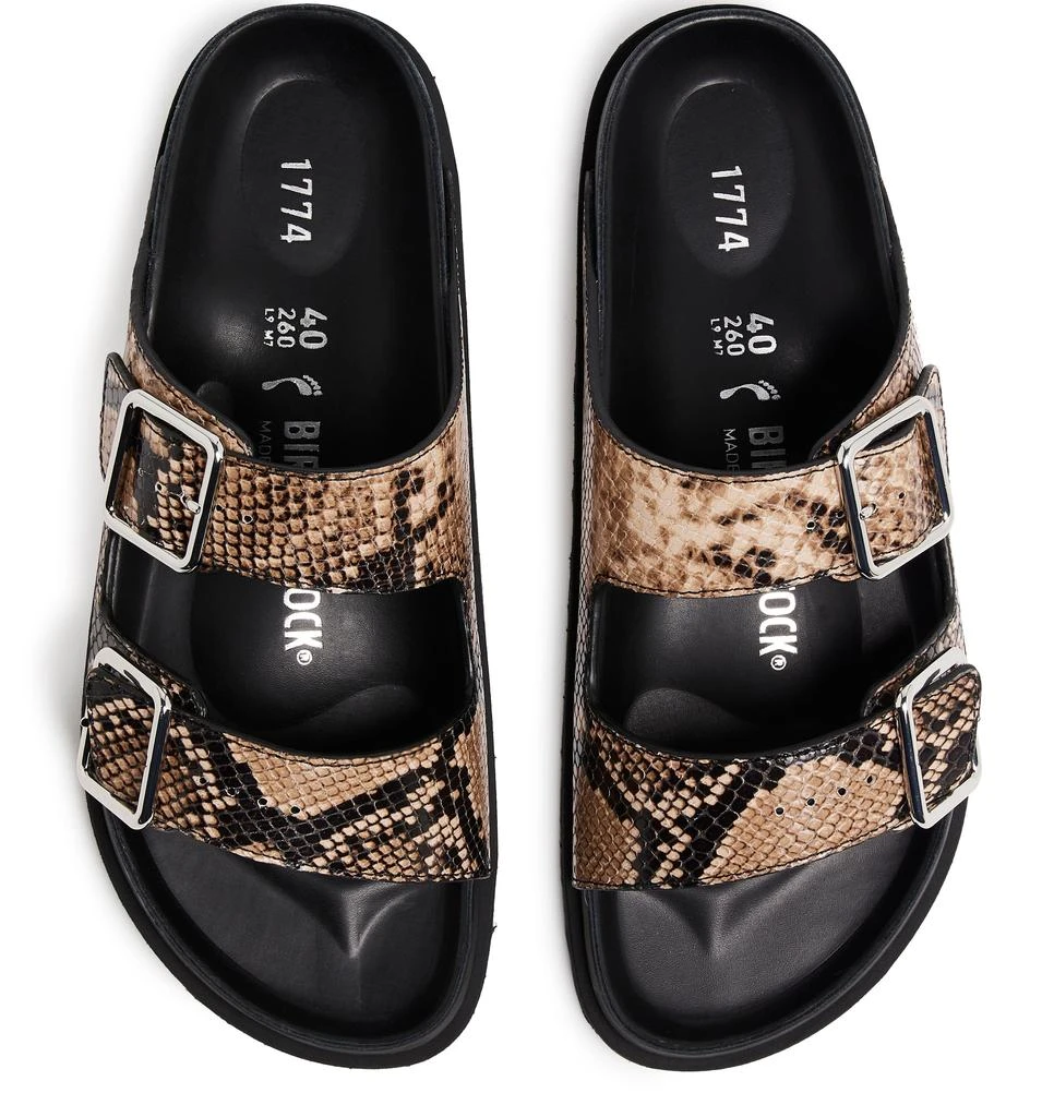 Birkenstock Arizona snake leather sandals 5