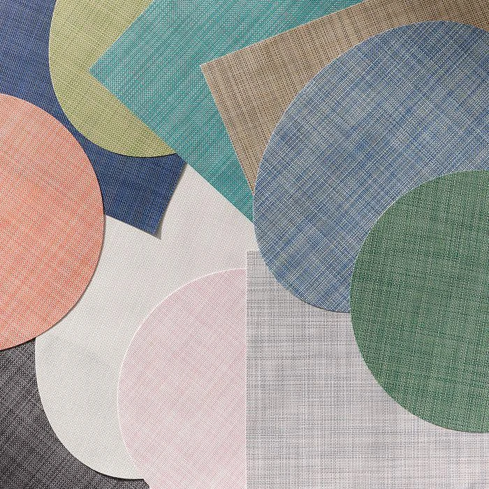 Chilewich Mini Basketweave Oval Placemat 5