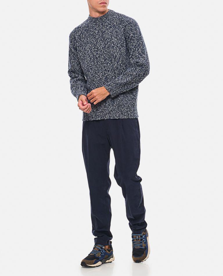 PT01 Pleated Cotton Trousers