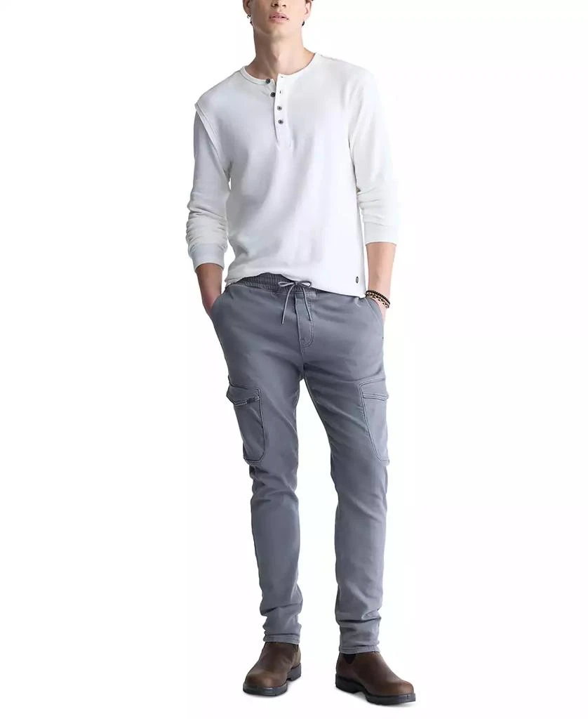BUFFALO David Bitton Men's Slim-Fit Tapered Cargo Pants 6