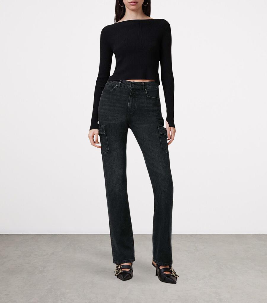 ALL SAINTS Hollis Cargo Bootcut Jeans
