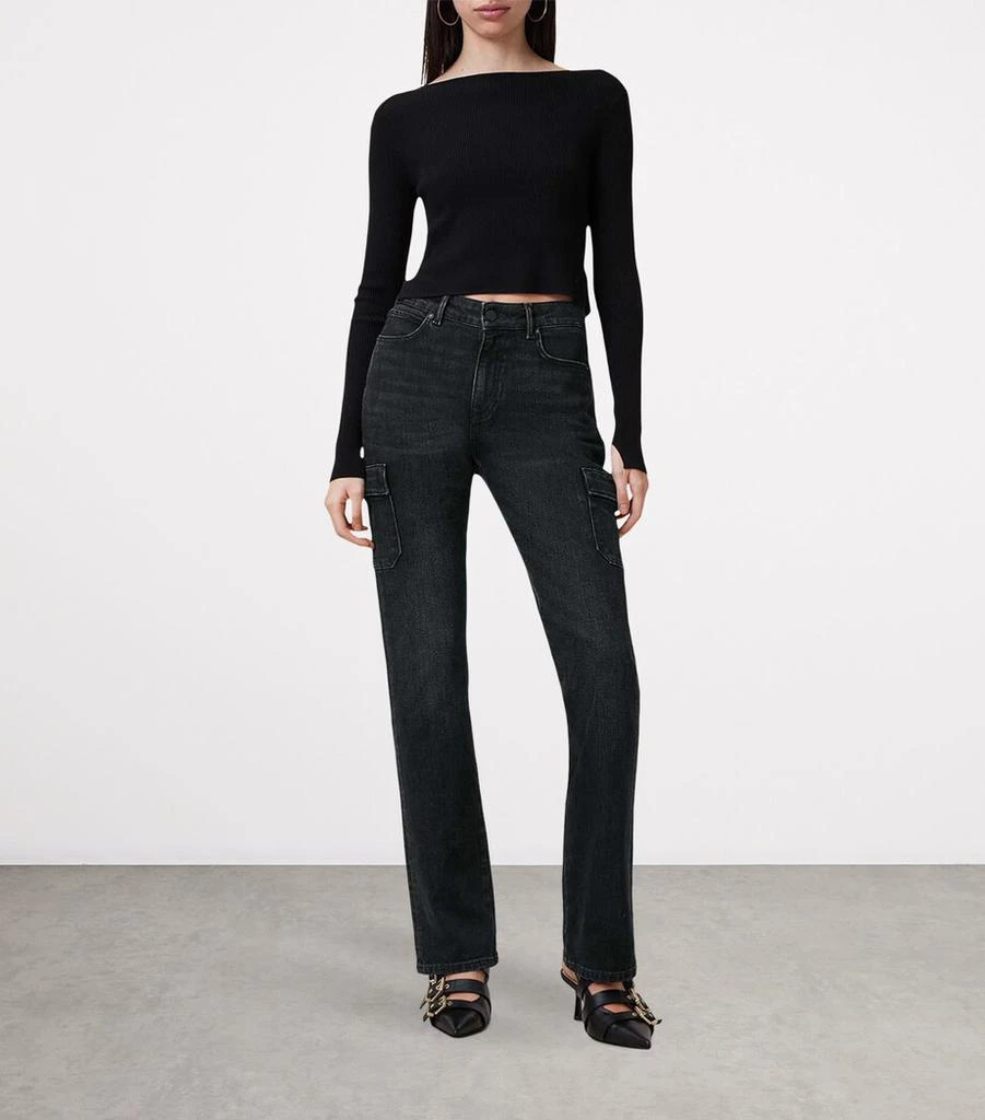 ALL SAINTS Hollis Cargo Bootcut Jeans 2