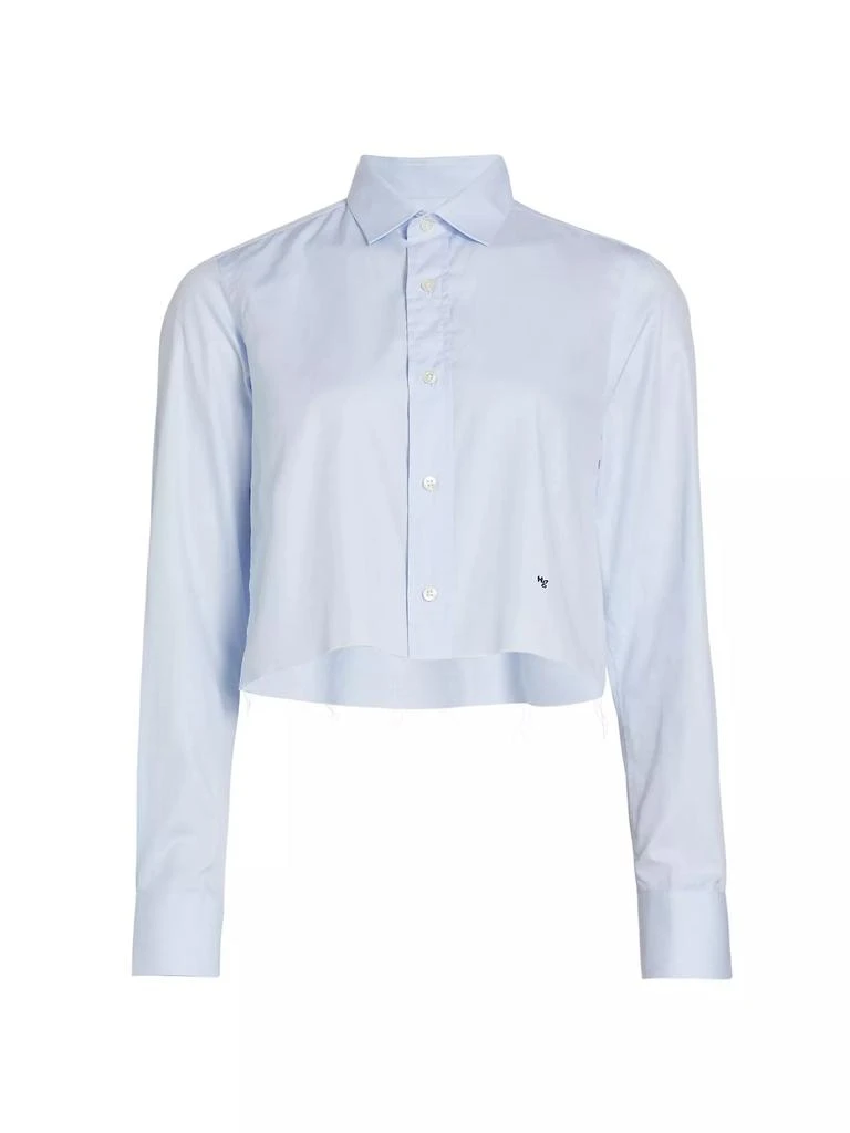 Hommegirls Chambray Cropped Shirt 1