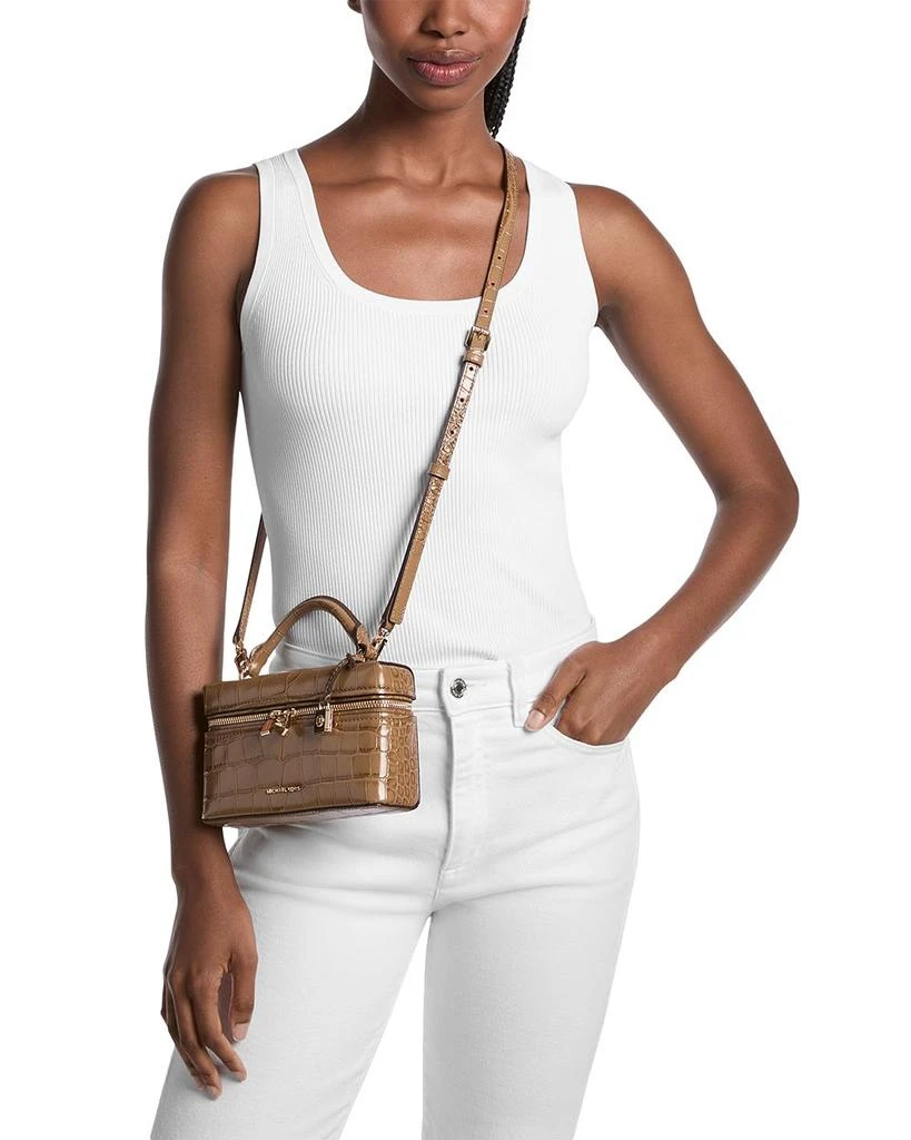 Michael Kors Jana Mini Leather Top Handle Crossbody Bag 2
