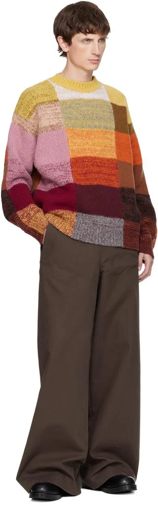 Dries Van Noten Multicolor Wool Sweater 4