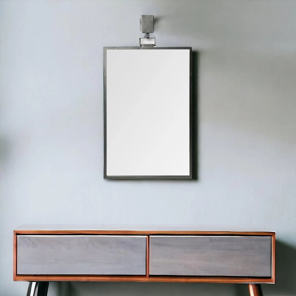 Hivvago 44" metal Metal Framed Accent Mirror 2