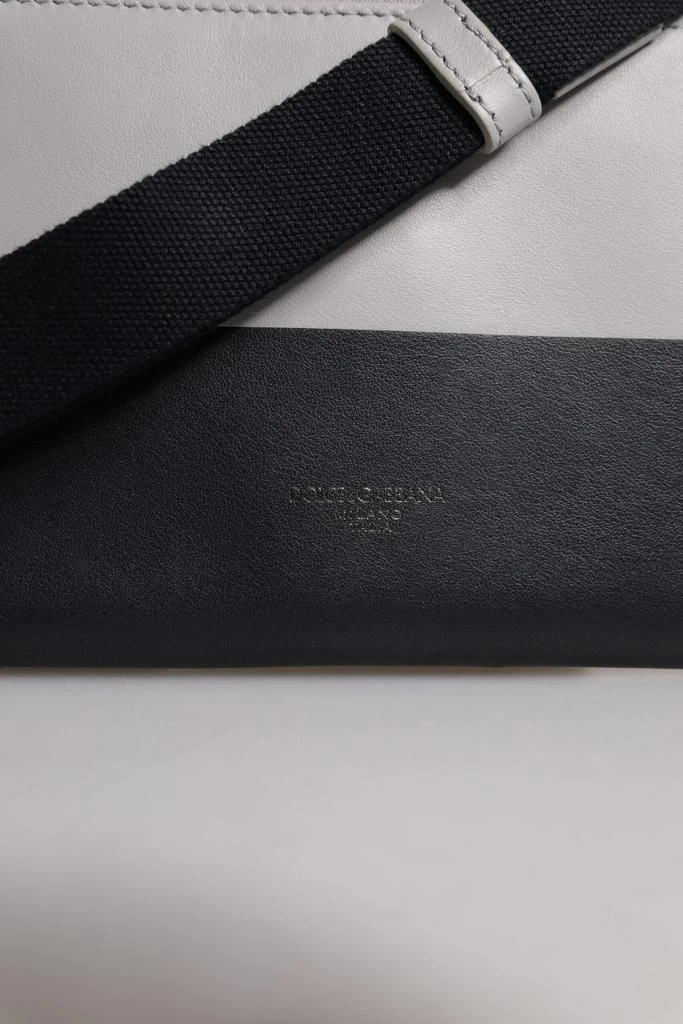 Dolce & Gabbana Leather Logo Embossed Crossbody Men's Bag 2