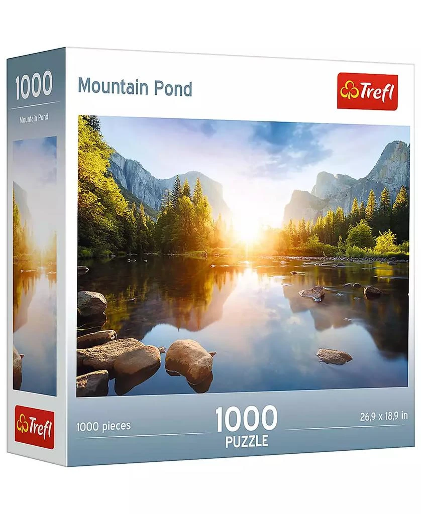 Trefl Red 1000 Piece Puzzle - Mountain Pond 2