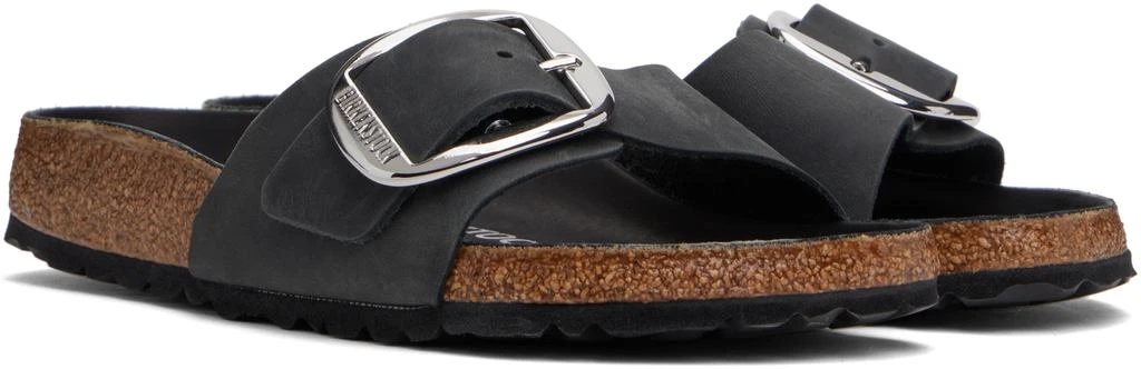 Birkenstock Black Narrow Madrid Big Buckle Sandals 4