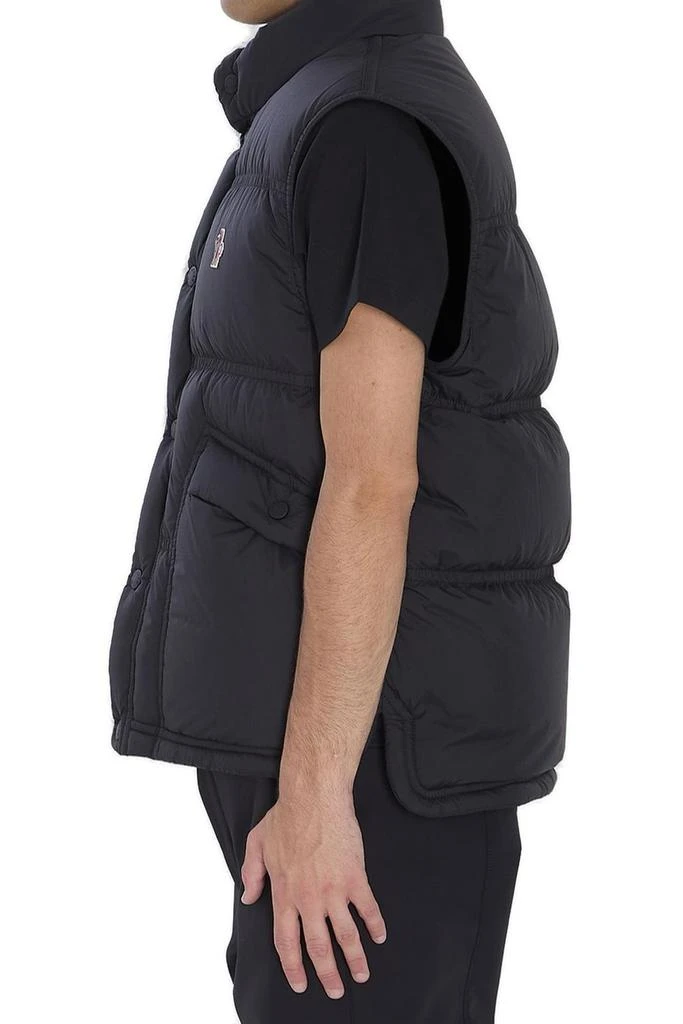 Moncler Moncler Grenoble Aul Logo Embroidered Ski Gilet 3