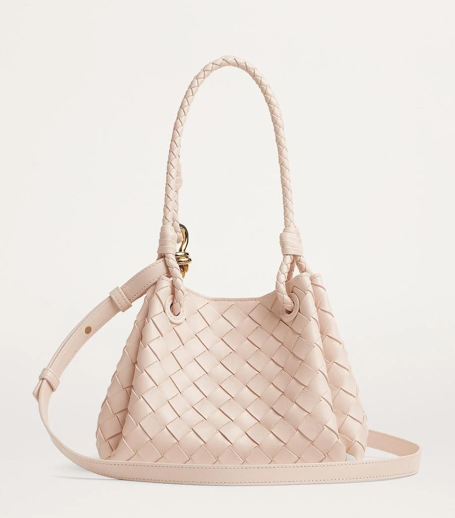 Bottega Veneta Small Lambskin Andiamo Parachute Cross-Body Bag 2