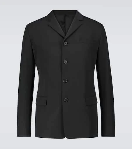Prada Single-breasted technical blazer 1