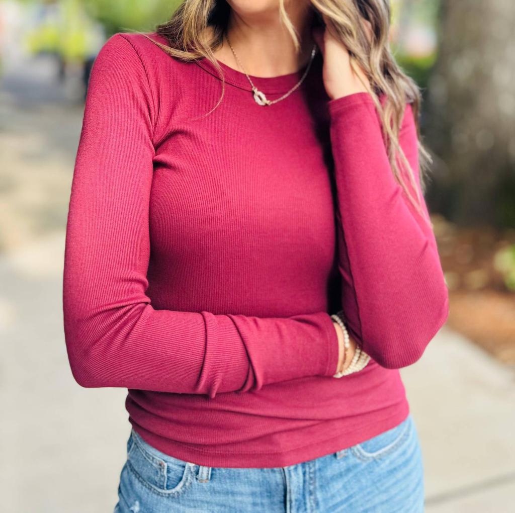 Michael Stars Michael Stars - Zola Ribbed Tee