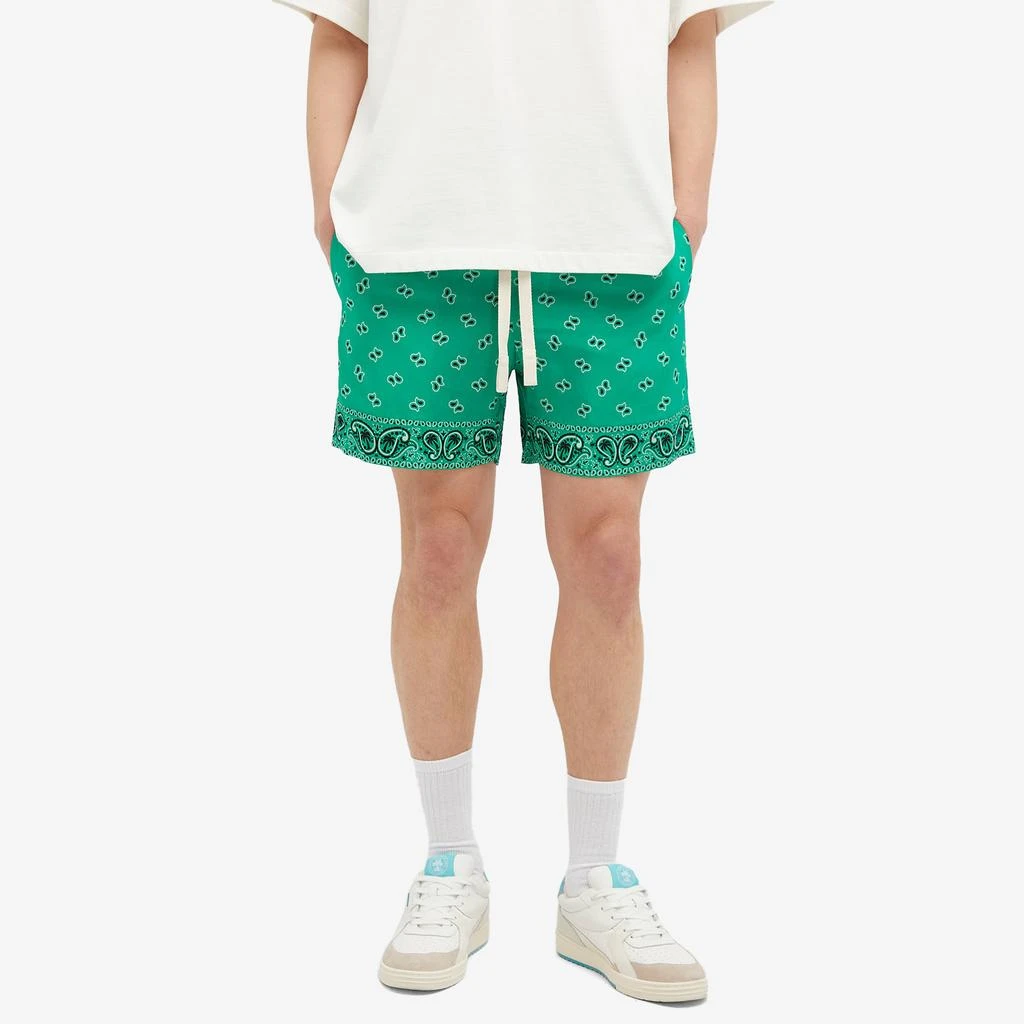 Palm Angels Palm Angels Paisley Shorts 2