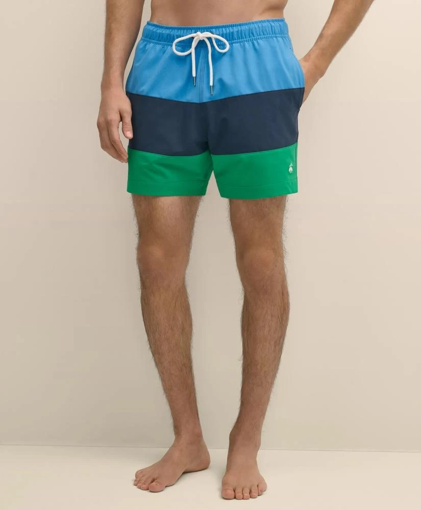 Brooks Brothers 5" Montauk Swim Trunks 2