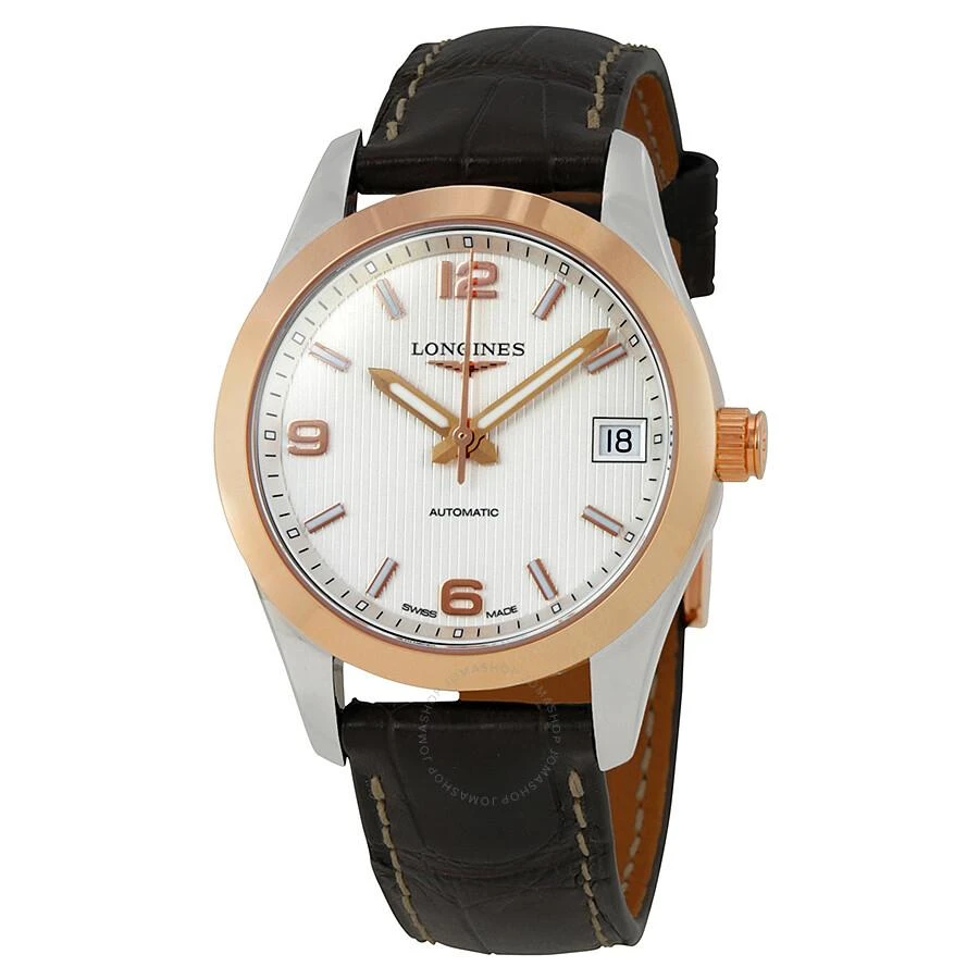 Longines Conquest Classic Automatic White Dial Ladies Watch L23855763 1