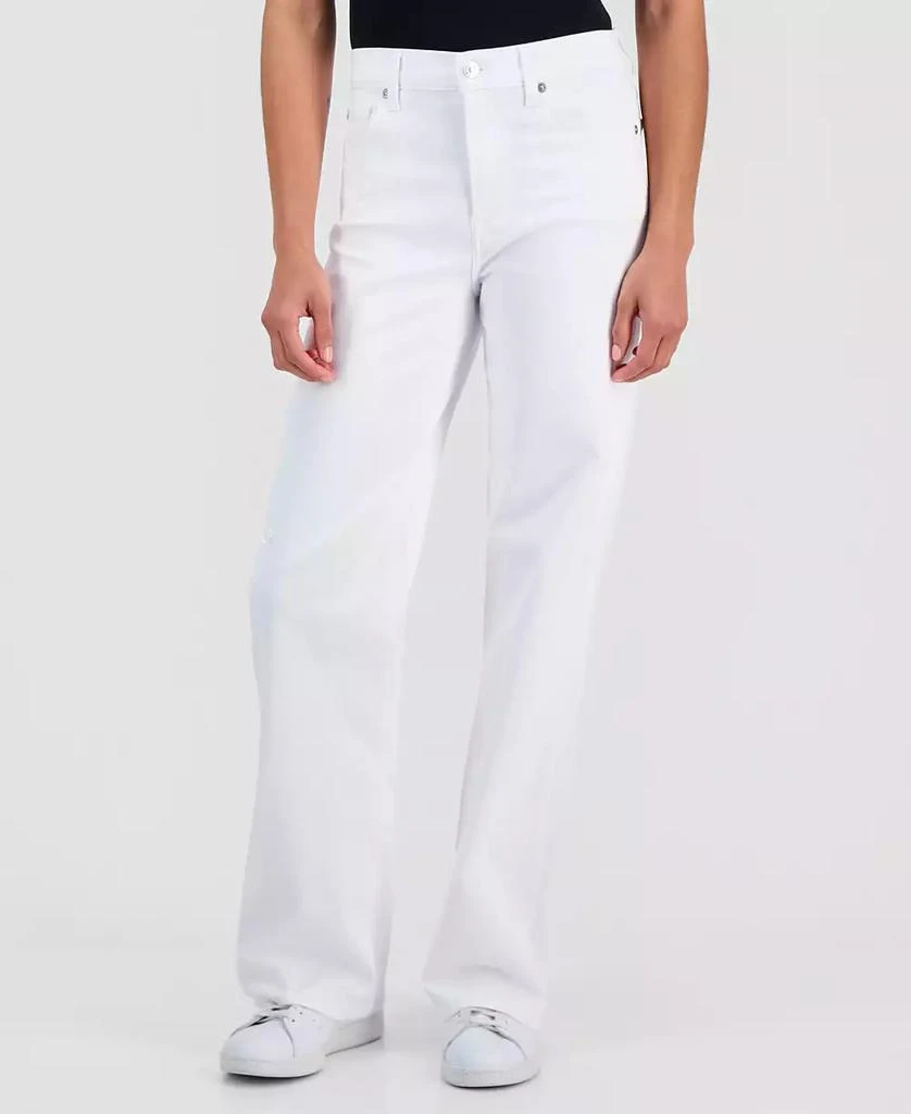 7 For All Mankind Women
s Alexa Cropped Jeans 5