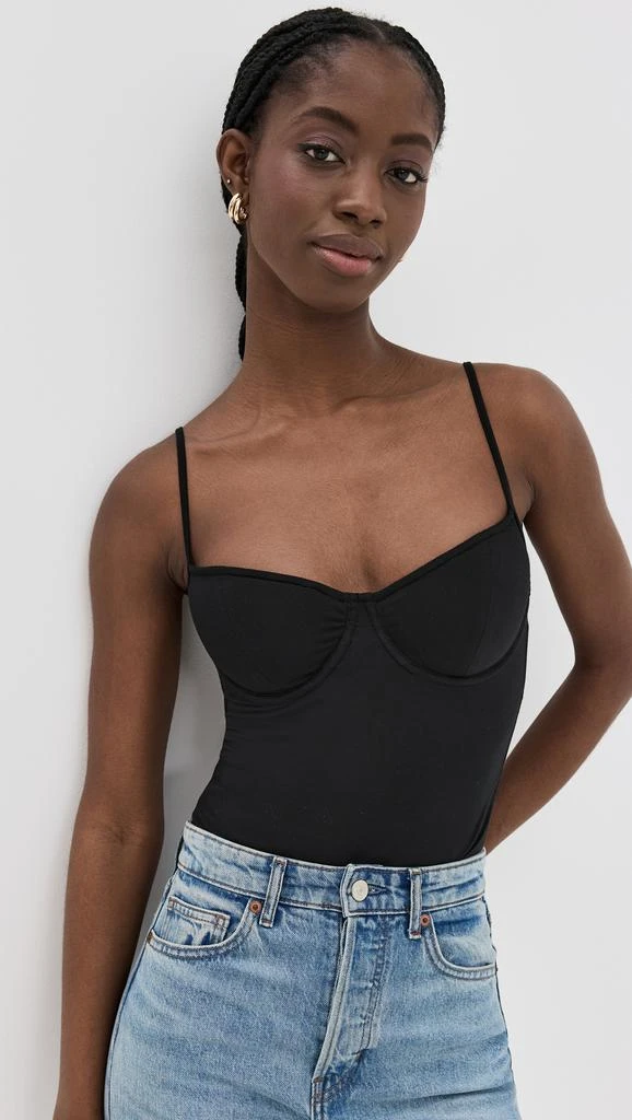 Reformation Piper Knit Thong Bodysuit 1