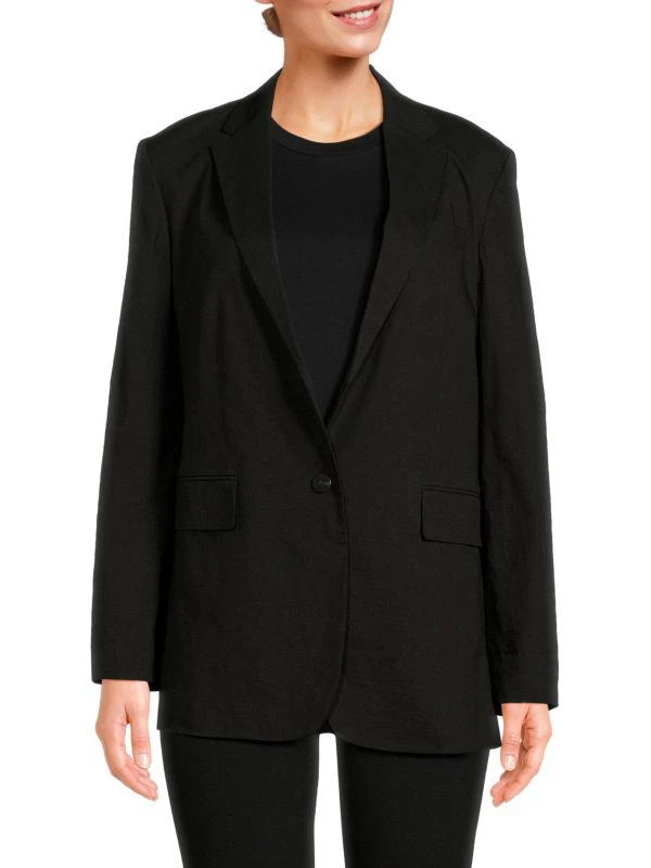 Theory Linen Boyfriend Jacket 1