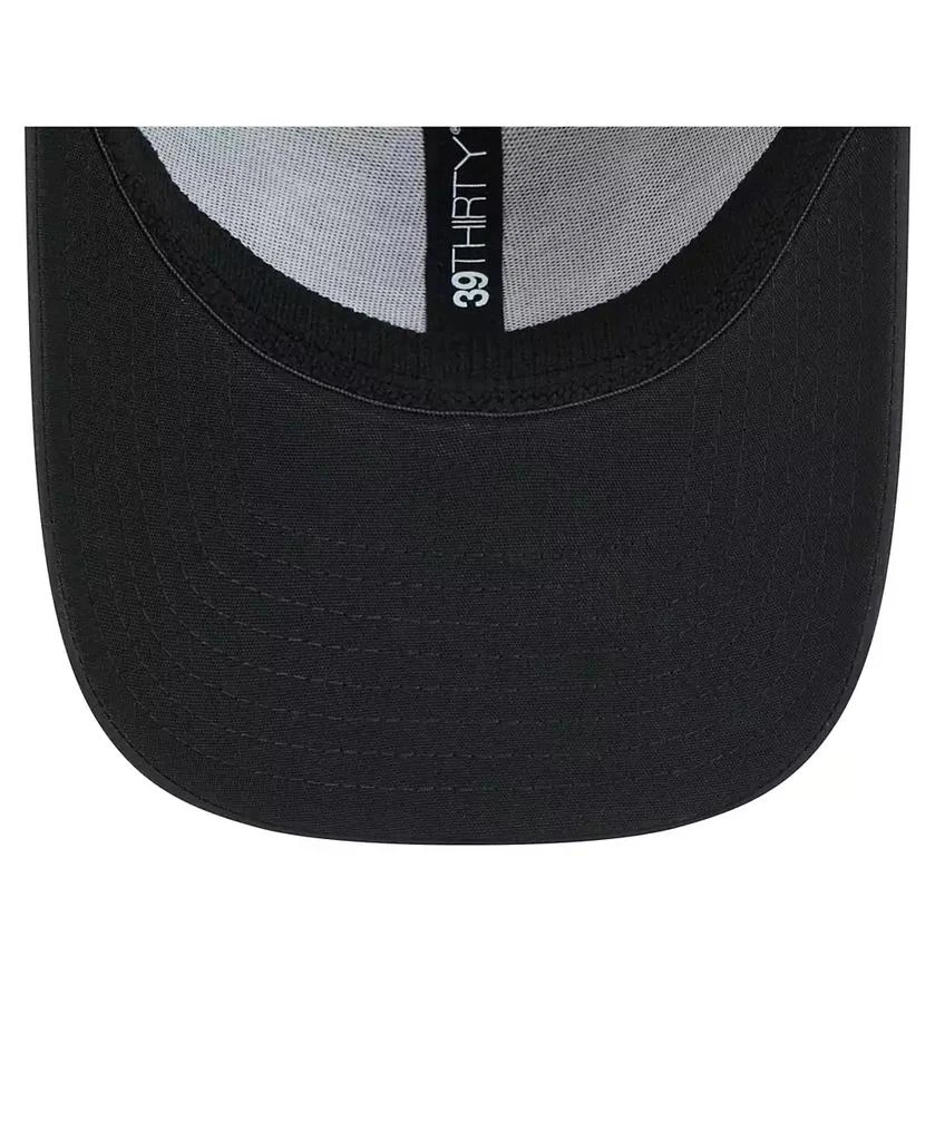 New Era Men's Black Las Vegas Raiders Hydro 39THIRTY Flex Hat 5