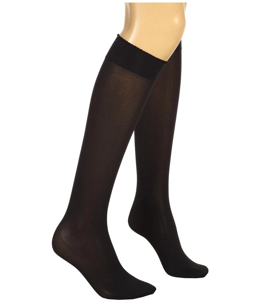 Wolford Velvet De Luxe 50 Knee-Highs 4