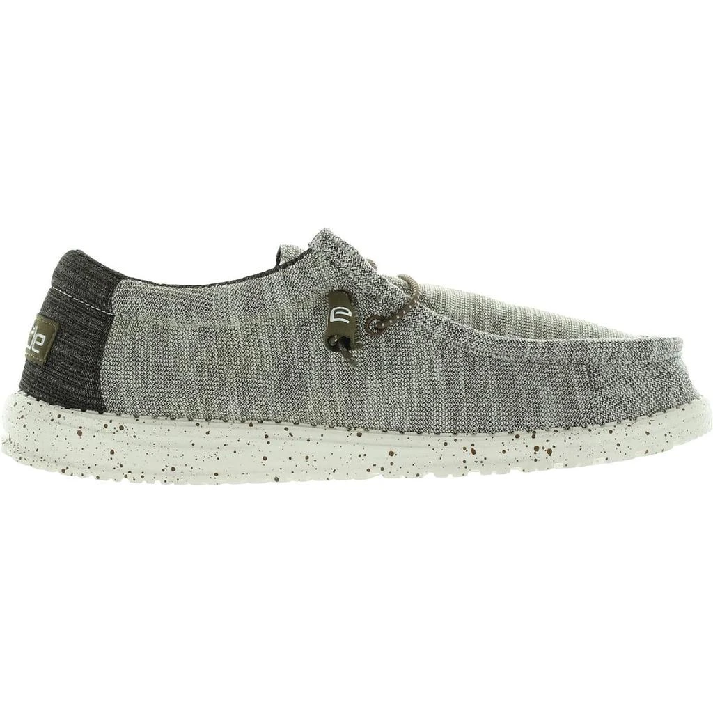 Hey Dude Wally Stretch Mens Canvas Slip On Loafers 3