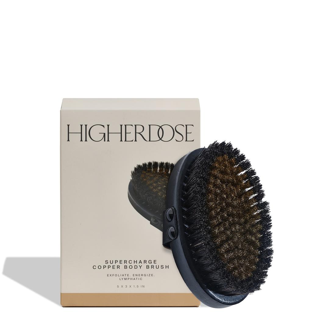 HigherDOSE HigherDOSE Supercharge Copper Body Brush