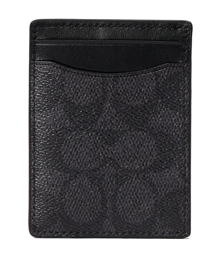 Coach Money Clip Card Case in Signature 1