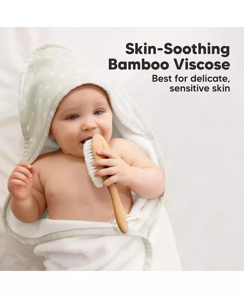 KeaBabies Luxe Baby Hooded Towel, Baby Bath Towel, Hooded Baby Towels, Baby Beach Towel for Newborn, Kids 3