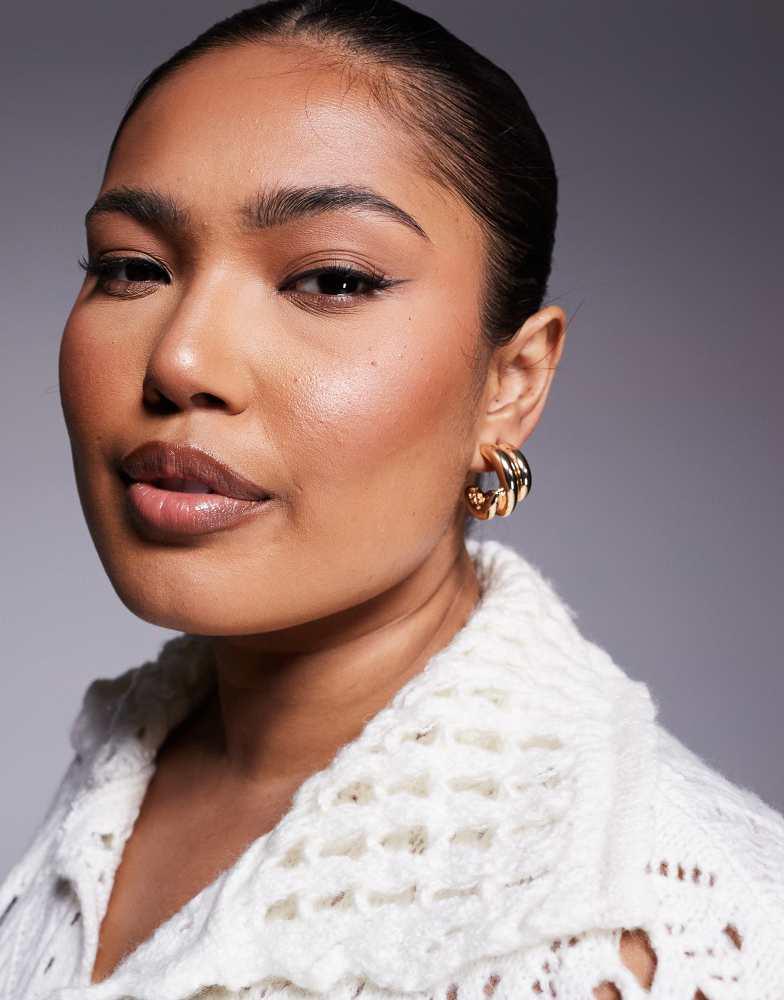 8 Other Reasons 8 Other Reasons hoop earrings in gold
