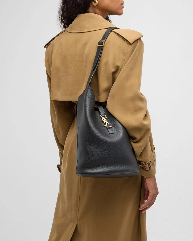 Yves Saint Laurent Le 5 A 7 YSL Hobo Bag in Lamb Leather 5