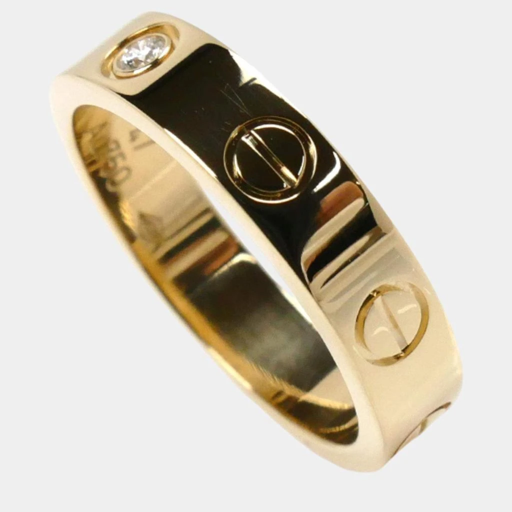 Cartier Cartier 18K Yellow Gold Love Diamond Ring EU 47 4
