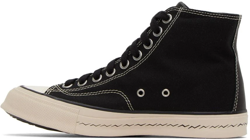 VisVim Black Skagway Hi Patten Sneakers 3