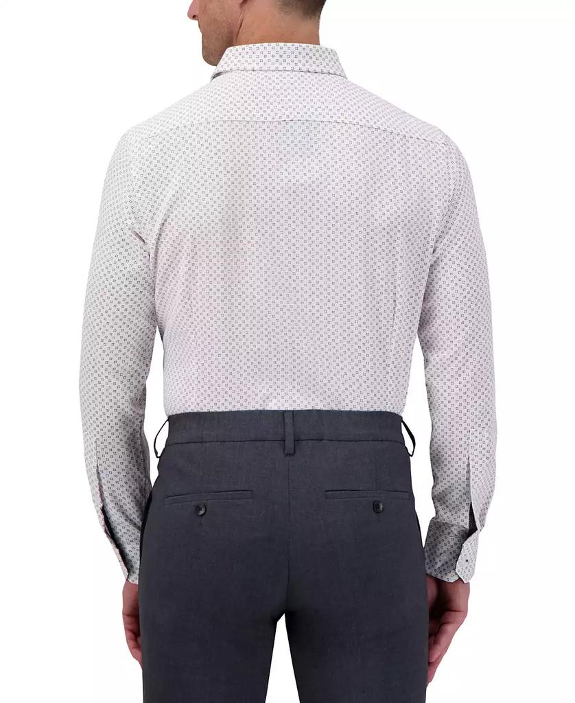 Report Men's Slim-Fit Geo-Print Shirt