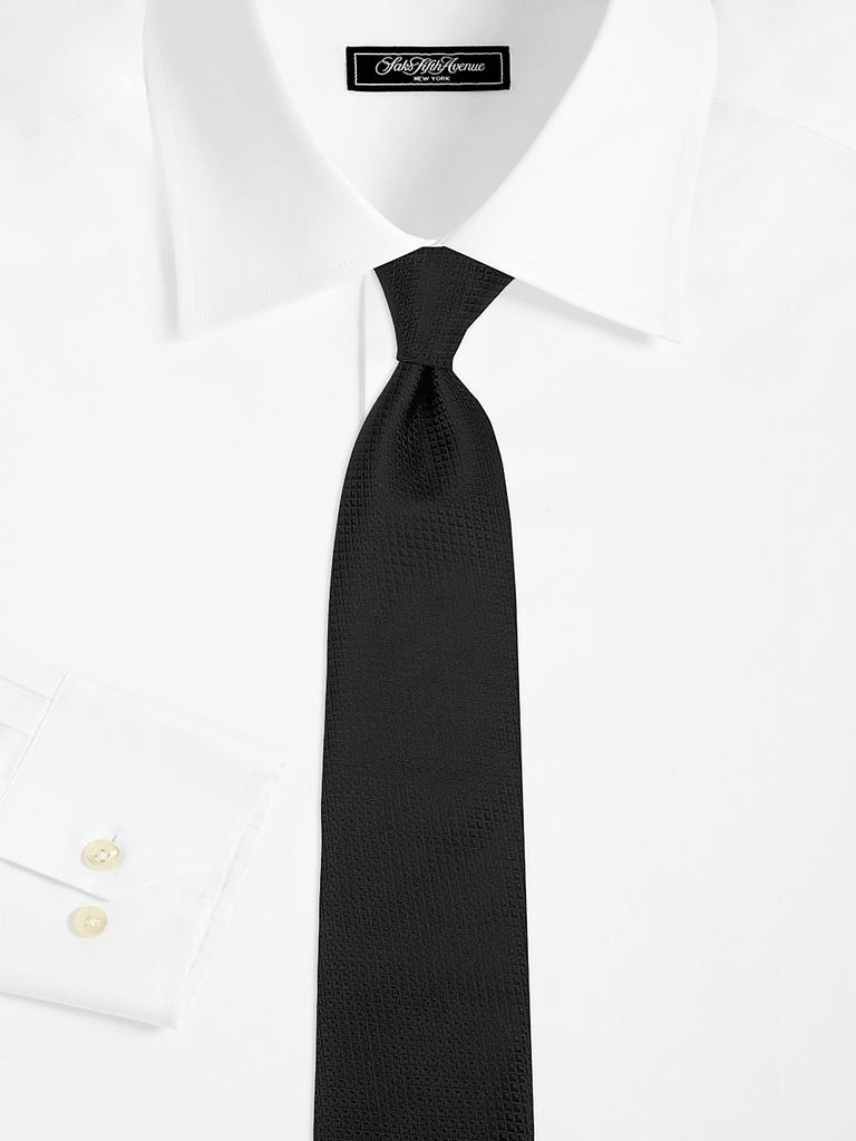 Canali Neat Silk Tie